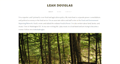 Desktop Screenshot of leahjdouglas.com